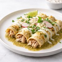 Enchiladas Suizas Con Pollo