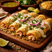 Enchiladas Verdes Suizas