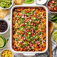 End Zone Enchilada Casserole