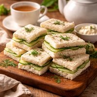 English Cucumber Tea Sandwiches