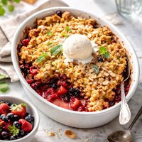 English Fruit Crumble