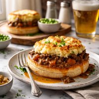 English Muffin Pub Pie
