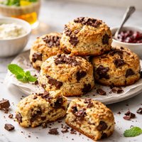 English Scones with Chocolate Chunks