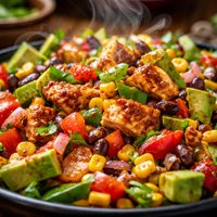 Ensalada Mexicana with Picoso Dressing