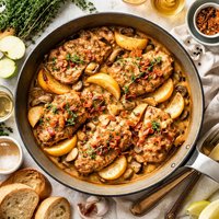 Escalope De Veau Calvados