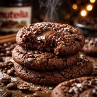 Espresso Nutella Cookies