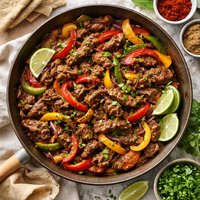 Ethiopian Beef and Peppers