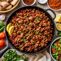 Ethiopian Sauteed Lamb or Beef