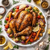 Eurasian Roasted Chicken