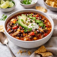 Eureka Chicken and Black Bean Chili