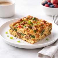 Everything but the Kitchen Sink Breakfast Casserole