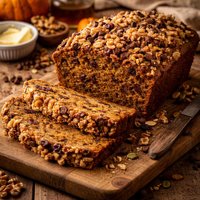 Everything but the Kitchen Sink Pumpkin Loaf