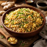 Excellent Egg and Ginger Fried Rice