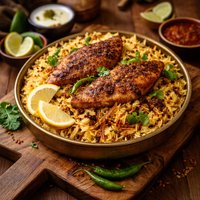 Exceptionally Savoury and Delicious Indian Fish Biryani