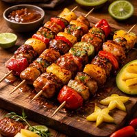 Exotic Fruits Barbecue Marinade