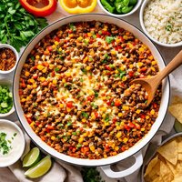 Exploded Un Stuffed Bell Peppers