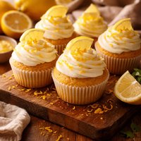 Extra Moist Lemon Cupcakes
