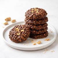 Extra Rich Chocolate Peanut Butter Oatmeal No Bake Cookies