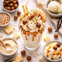 Extreme Vanilla Malted Milkshake