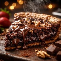 Extremely Rich Brownie Pie