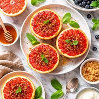Fabulous Broiled Breakfast Grapefruit