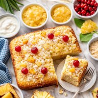 Fabulous Fat Free Pineapple Cake