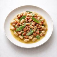 Fagioli Con Salvia E Pancetta