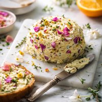 Fairy Butter Floral Butter with Rose or Orange Blossom Water