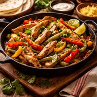 Fajita Style One Dish Chicken Dinner