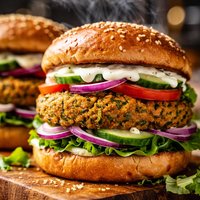 Falafel Burgers