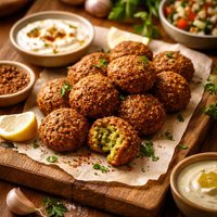 Falafels from Ten Dollar Dinners