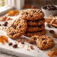 Fall Harvest Oatmeal Raisin Cookies