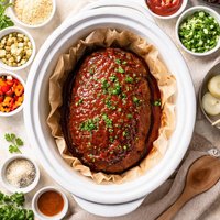 Family Favorite Crock Pot Meatloaf