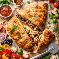 Family Size Veggie Calzone