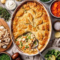 Family Style Chicken Pot Pie Tyler Florence