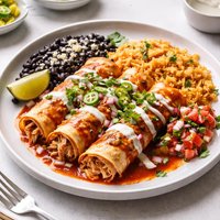 Family Style Enchilada Dinner