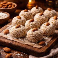 Famous Coconut Almond Balls