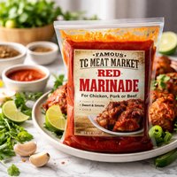 Famous Tc Meat Market Red Marinade for Chicken or Pork or Beef