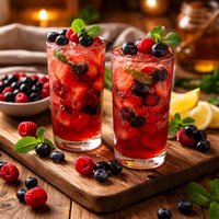 Fancy Berry Beverage