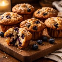 Fannie Farmer Blueberry Muffins