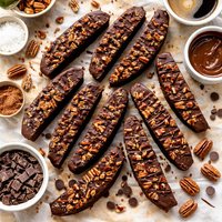 Fantastic Double Chocolate Pecan Biscotti