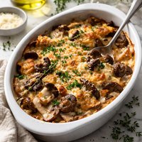 Fantastic Mushrooms Au Gratin