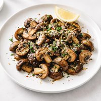 Fantastic Mushrooms with Garlic Butter and Parmesan