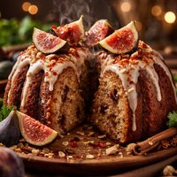 Fantastic Spicy Fig Bundt Cake
