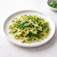 Farfalle with Arugula Pesto