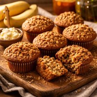 Farm Fresh Banana Bran Muffins