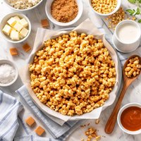 Fast and Easy Caramel Popcorn