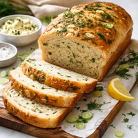 Fast Yeast Bread with Onion and Dill