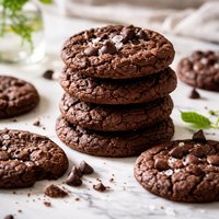 Fat Free Chewy Chocolate Cookies
