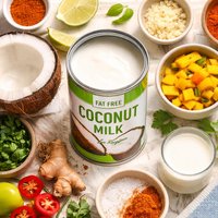 Fat Free Coconut Milk for Recipes